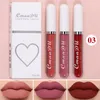 CmaaDu 3pcs x2.5ml Matte Liquid Lip Gloss Rossetto Rouge a levre Lipgloss maquillage Set 3ZZCC