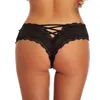 Hot Selling See Through Elastic Black Lace Mature Red Black Sexy Panty For Women 211208