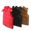 Ragazze Ragazzi Gilet con cappuccio Abbigliamento scolastico per bambini Abbigliamento genitore-figlio Inverno Neonato Gilet Capispalla Giacca calda 211203