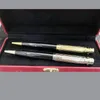 GiftPen 5a Highs Quality High End Business Signature Pens Metal Refill Ballpoint Luxury kantoor Stationery Classic Gift Red Box6884143