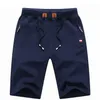 Woodvoice Marke Kleidung Solide Männer Shorts Sommer Herren Strand Baumwolle Casual Männlich Homme Kordelzug Jogger 210714