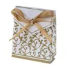 Gift Wrap 2021 1PC Golden Time Silk Ribbon Bag Paper Wedding Favor Candy Box