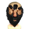Masques de fête Halloween Masque d'horreur Cosplay visage effrayant Masque mascarade Latex horrible horrible monstre accessoires 2021