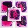 Art3d Liquid Sensory Floor Decorative Tiles, 30x30cm Square, Purple, 1 Tile