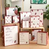 Recyclable kids display Gift Wrap large-size cute sweets strawberry red birthday white wedding gifts paper bag