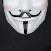 Parti Maskeleri V Vendetta Maskeleri Için Anonim Guy Fawkes Fantezi Elbise Yetişkin Kostüm Aksesuar Plastik Parti Cosplay Maskeleri JJB11122