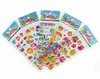 100 sheets Sticker Kids Cute 3D Cartoon Stickers Mixed School Teacher Reward Children Early Learning Toys for Children GYH 210928