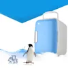 Energibesparande Mini Kylskåp Portable Auto Food Drinkes Freezer Cooler Travel Kosmetiska Kylskåp Bilar Elektriska apparater