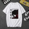 Dood Note Hot Anime T-shirt Korte mouw Ronde hals Losse Mode Print Man Doek Y0809