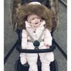 Vêtements d'hiver bébé bébé snowsuit garçon fille barboteuse veste à capuche combinaison chaude manteau épais tenue vetement fille hiver 210722