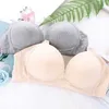 Maternity Bra Wire Free Front Closure Nursing Bra Pregnant Women Sleeping Bras Underwear Cotton Maternity Nursing Bras Y0925