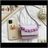 Fashion Girls Mini Plain Purses Print Pu Flap Cover Shoulder Bags For Kids Gift Qao96 Purse 4Ugxl