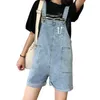 frauen jeans-shorts overalls