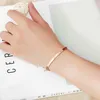 Öde kärlek enkla mode smycken vacker justerbar tjej kvinnor ID armband Bangles Rose Gold Color GS929