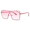 مصمم فاخر المرأة النظارات الشمسية الأزياء خمر كامل الإطار سيامي نظارات الشمس مكافحة uv400 في 7 ألوان 18121 #