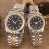 Casal relógios de pulso feminino relógios masculinos automático mecânico 40mm 28mm moda aço inoxidável negócio para homens senhoras relógio de pulso montre de luxo