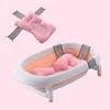 Born bébé lit pare-chocs tapis de bain antidérapant tapis de baignoire berceau enfants nid lit protecteur enfants dormir voyage berceaux