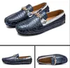 High Quality Soft Mens Loafers Handmade Casual Shoes Moccasins For Men Split Leather Flat Shoe Big size 38-48