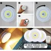 Dimmable LED sous armoire lumière veilleuses avec télécommande éclairage de placards à piles pour armoire éclairage de salle de bain