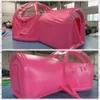 Customized Color Pvc room inflatable igloo dome house,pink colored funny party bubble hotel with airtight structures for outdoor