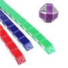 DHL Mini Magic Cube Intelligence Leksaker Snake Shape Toy Game 3D Cubes Pussel Twist Pussel Present Slumpmässiga Intelligens Supertop Gifts