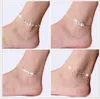 Sieraden enkelbanden Sier Anklet Link Chain for Women Girl voet armbanden mode sieraden gholes drop levering 2021 xxiul