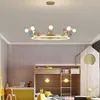 Pendant Lamps Modern LED Lights For Baby Kids Room Lamparas Colgantes Pendientes Suspension Luminaire Children Lamp