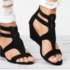 2021 Summer Ladies Sandals Foreign Trade35- 43 Large Size Roman Flat Bow Women's Shoes Wholesale