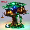 Mtele Brand LED Light Up Kit för 21318 Idéer Serie Tree House Q0624