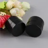 wholesale 1000pcs/lot 5g Black Plastic Jar Eye Cream Bottle Cosmetic Make Up Jars UV-resistant