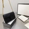 Плоский прямоугольный женский классический кошелек винтажный аппаратный кошельщик с цепочками Twill Suture дизайн сумки 6 цветов
