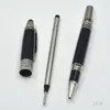 بيع JFK Black Metal Ballpoint Pen Roller Pen Pen Fountain Pen School School Stationery Classic Writing Ink Pens for Birt311s