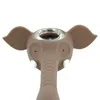 4.6 인치 코끼리 실리콘 핸드 파이프 물 파이프 유리 그릇 왁스 오일 장비