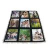 Couverture de panneau de sublimation rapide DHL Couvertures vierges blanches pour tapis Couvertures carrées pour sublimation Tapis d'impression par transfert thermique