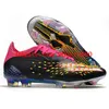 Mens High Tops Soccer Shoes X SpeedFlow + FG Cleats Speedflow.1 IC TF Firm Country Trainers Red Blue Football Boots