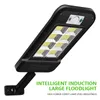 Upgraded Solar Street Light 4COB 6COB 8COB IP65 Waterdichte Outdoor Solar Wandlampen PIR Motion Sensor Tuin Lamp Afstandsbediening
