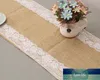 table runner party burlap
