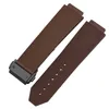 23mm Band Watch Bracelet For HUBLOT BIG BANG CLASSIC FUSION Folding Buckle Silicone Rubber Strap Accessories Chain273l