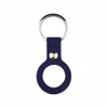 Étuis de protection souples en silicone TPU pour étiquettes Air Tag Airtag Anti-perdu Device Finder Keychain Tracker Protect Cover avec boucle résistant aux rayures