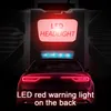 Rechargeable Red White Light Camping Head Fishing Headlight Hunting 18650 Lamp Torch Powerful Flashlig Headlamps