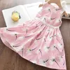 Bear Leader Kids Girls Abiti Fashion Kid Summer Nastri Dress Bambini Abiti Baby Sweet Abbigliamento Vestidos per 3 8Y 210708