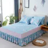 Skirt-Friendly Bed Skirt Múltiplas fontes de têxteis de cama Folhas de alta qualidade 180 / 200cm Colcha (sem fronha) F0373 210420