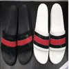 Mode Huaraches Mannen Vrouwen 4-11 Sandalen Antislip Causal Flip Zomer Gestreept Beste Lederen Slipper Flops Quality Size Slippers DQATJ