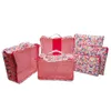 6pcs Color Leopard Stuff Sacks 25pcs Lot CN Warehouse Nylon Mesh Travel Organizer Bag Set Carry On Outdoor Packs DOMIL1061844