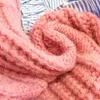 Koreańska moda damska sweter i swetry Patchwork Ruffles dzianina zworka Oversize skoczków skrętki pull femme 210430