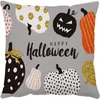 Halloween Cushion Covers Pumpkin Print Pillowcase Home Sofa Rural Pillow Case Xmas Pillows Cover Party Supplies Decor Decorations CGY153