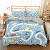 침구 세트 Housse de Couette 135 어린이를위한 침대 덮개 홈 이불 덮개 Edredon Bedspread Travel Guide Bedroom Child