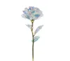24K 골드 호일 로즈 꽃 LED 빛나는 갤럭시 어머니의 날 발렌타인 선물 패션 선물 상자