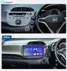 車DVD GPSナビゲーションAndroid 10.0ラジオプレーヤーのタッチスクリーンHDヘッドユニットオーディオビデオHonda Fit 2008-2010 2011-2013 RHD