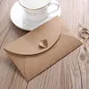 Retro Kraft Paper Greeting Card Creative DIY Handmade Dried Flower Birthday Valentines Day Universal Blessing Card Gifts VTKY2168